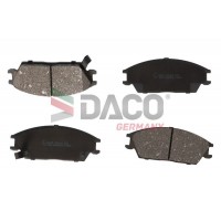 323424 DACO Germany Комплект гальмівних колодок дисковий гальм