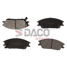 323424 DACO Germany Комплект гальмівних колодок дисковий гальм