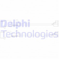 LZ0246 DELPHI Сигналізатор зносу гальмівних колодок