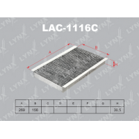 LAC-1116C LYNXauto Фільтр повітря у внутрішньому просторі