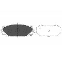 KBP-9094 KAVO PARTS КомплеК т гальмівних колодок, дискове гальмо