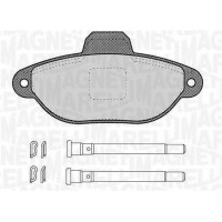 363916060456 MAGNETI MARELLI Комплект гальмівних колодок дисковий гальм