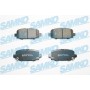 5SP2183 SAMKO Комплект гальмівних колодок дисковий гальм