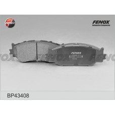 BP43408 FENOX Комплект гальмівних колодок дисковий гальм