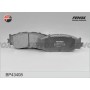 BP43408 FENOX Комплект гальмівних колодок дисковий гальм