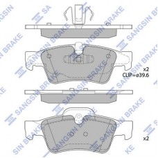 SP2190 Hi-Q Комплект гальмівних колодок дисковий гальм