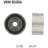 VKM 81004 SKF Паразитный / Ведущий ролик, Зубчастий ремінь