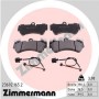 23692.165.2 ZIMMERMANN Комплект гальмівних колодок дисковий гальм