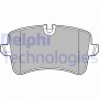 LP2446 DELPHI Комплект гальмівних колодок дисковий гальм