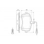 0 986 494 097 BOSCH Комплект гальмівних колодок дисковий гальм