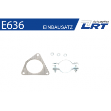 E636 LRT Монтажний комплект каталізатор