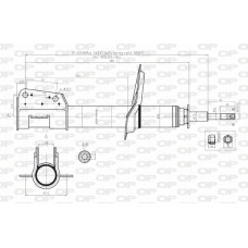 SAB8124.31 OPEN PARTS Амортизатор