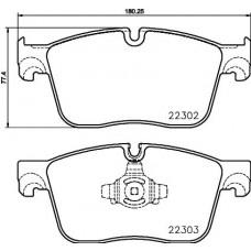8DB 355 024-661 HELLA КомплеК т гальмівних колодок, дискове гальмо