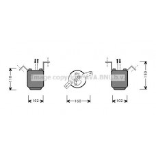 BWD224 AVA QUALITY COOLING Осушувач кондиціонера