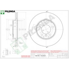 V478 PILENGA Гальмівний диск