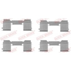 109-1729 QUICK BRAKE Комплектуючі колодки дискового гальма