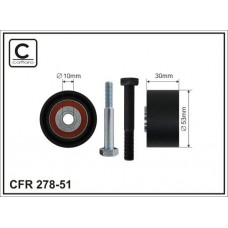 278-51 CAFFARO Паразитный / Ведущий ролик, Зубчастий ремінь