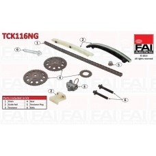 TCK116NG FAI AutoParts Комплект цілі приводу розподільного валу