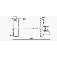 DAA4013 AVA QUALITY COOLING Интеркулер