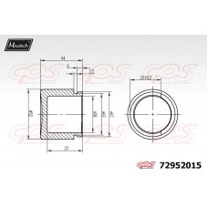 72952015 MAXTECH Поршень корпус скоби гальма