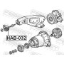 HAB-032 FEBEST Опора диференціал