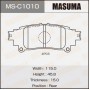 MSC1010 MASUMA Колодки гальмівні