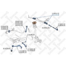 14-17147-SX STELLOX Пильник рульове управління