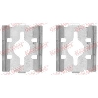 109-1600 QUICK BRAKE Комплектуючі колодки дискового гальма