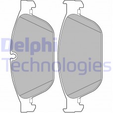 LP2292 DELPHI Комплект гальмівних колодок дисковий гальм