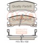 704-13042 IAP QUALITY PARTS КомплеК т гальмівних колодок, дискове гальмо