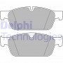 LP2705 DELPHI КомплеК т гальмівних колодок, дискове гальмо