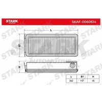 SKAF-0060614 Stark Повітряний фільтр