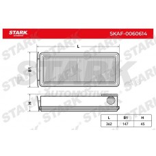 SKAF-0060614 Stark Повітряний фільтр