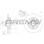 CD7696S BREMSI Гальмівний диск