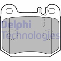 LP1705 DELPHI Комплект гальмівних колодок дисковий гальм