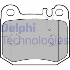 LP1705 DELPHI Комплект гальмівних колодок дисковий гальм