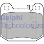 LP1705 DELPHI Комплект гальмівних колодок дисковий гальм
