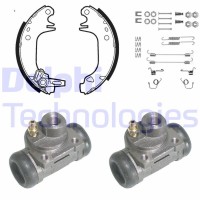 KP868 DELPHI Комплект гальмівних колодок