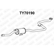 TY70190 VENEPORTE Предглушник вихлопних газів