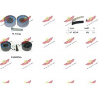 04.5057A AUTOKIT Комплект ременя ГРМ