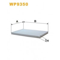 WP9350 WIX FILTERS Фільтр повітря у внутрішньому просторі