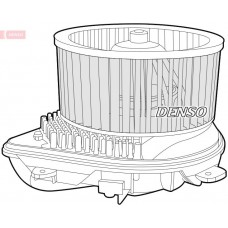 DEA07013 DENSO Вентилятор салону