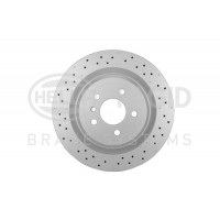 8DD 355 122-551 HELLA Гальмівний диск