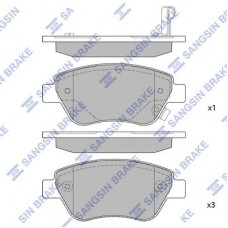 SP1810 Hi-Q Комплект гальмівних колодок дисковий гальм