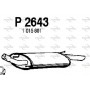 P2643 FENNO Глушник вихлопних газів кінцевий