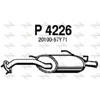 P4226 FENNO Глушник вихлопних газів кінцевий