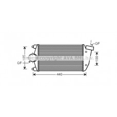 PR4068 AVA QUALITY COOLING Интеркулер