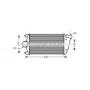 PR4068 AVA QUALITY COOLING Интеркулер