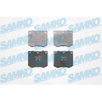 5SP126 SAMKO Комплект гальмівних колодок дисковий гальм