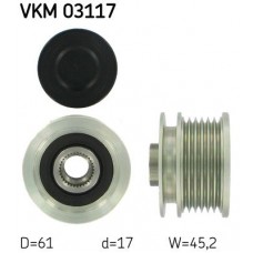 VKM 03117 SKF Механізм вільного ходу генератора